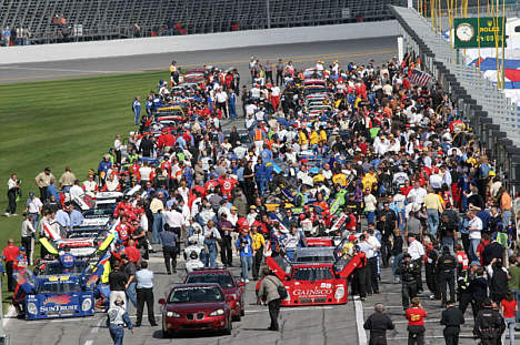 Startgridden på Daytona har trukket et kæmpe felt de seneste år.